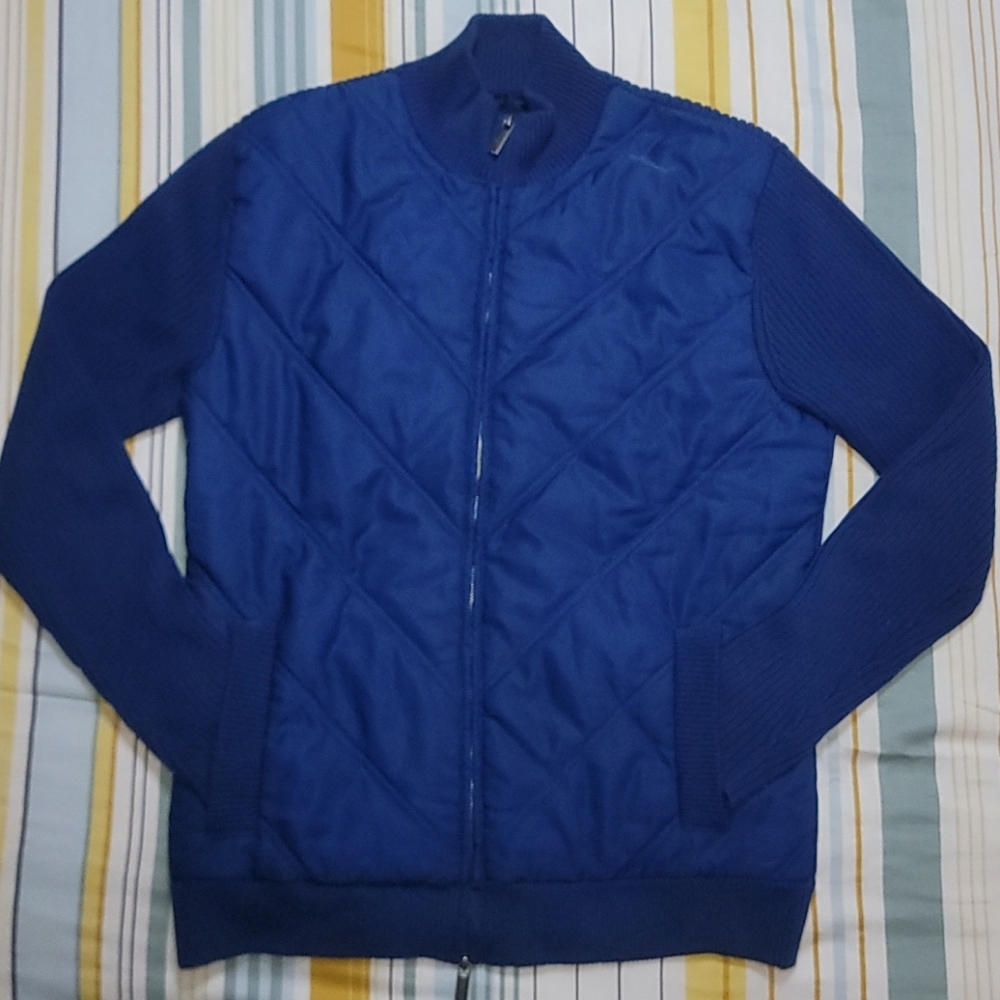 MATERIAL LONDON QUILTED KNIT BOMBER JACKET🎆✨HOST PICK ✨🎆